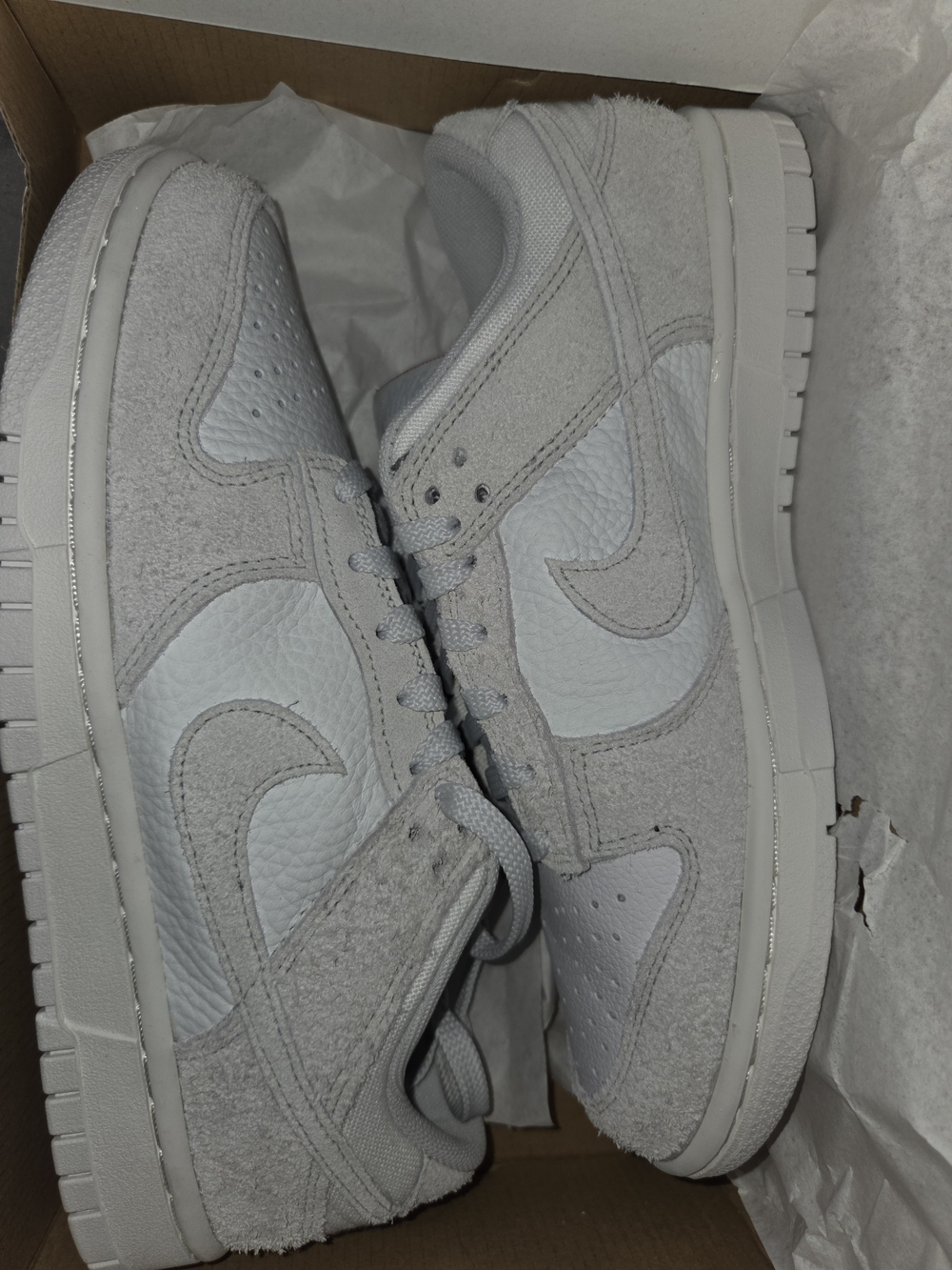 Size 9.5 - Nike Dunk Low Photon Dust Summit White W